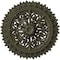Ekena Millwork Lariah Ceiling Medallion (Fits Canopies up to 1 3/8"), 24 3/4"OD 1 3/8"ID x 3 1/4"P, Witch Hazel CM24LAWHF - alternate 1